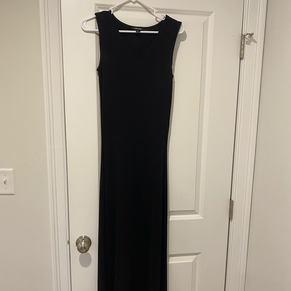 Long black dress